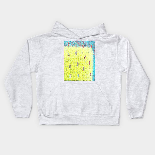 Yellow Kids Hoodie by Tovers